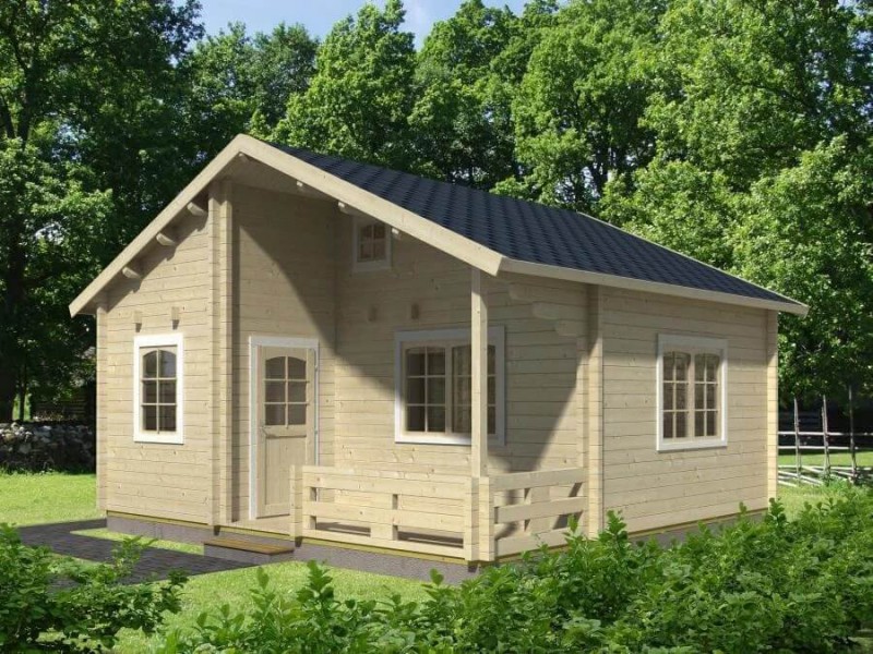 Дачный дом из бруса СД-09 (6×6)