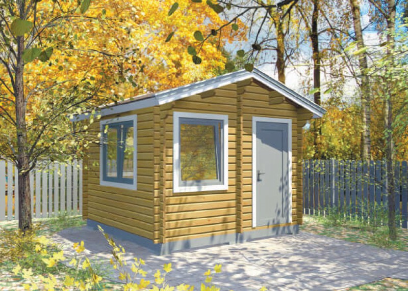 Небольшая летняя кухня ЛК-6