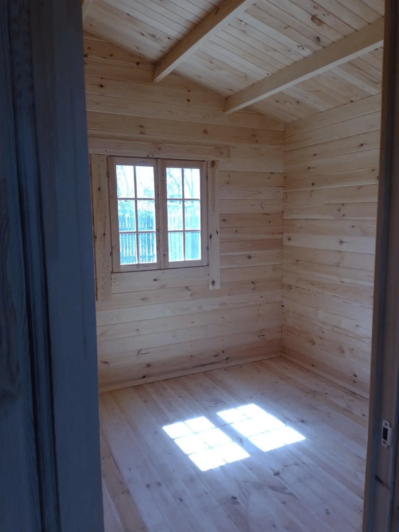 Летний дом из бруса СД-17 8×5.8м